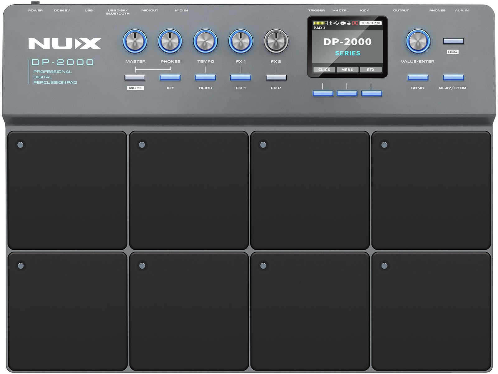 NUX DP-2000 Digital-Percussion-Pad
