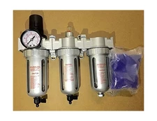 1/2" COMPRESSED AIR FILTER REGULATOR / DESICCANT DRYER GOOD FOR PLASMA CUTTER