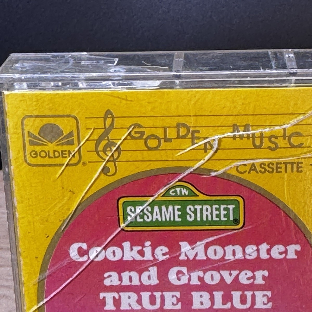 Golden Music Sesame Street Cookie Monster Grover TRUE BLUE