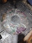 Vintage Mikasa Garden Crystal Platter — photo 3