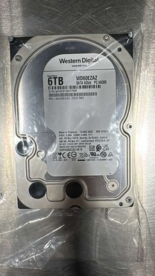 Western Digital  Internal Hard Drive HDD 6TB WD60EZAZ