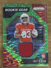 Panini 2024 Prizm Football Trey Benson Rookie Gear Insert RG-TBN Cardinals
