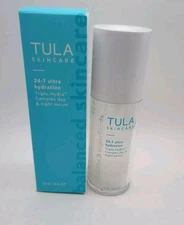 Tula Skincare 24-7 Ultra Hydration Triple-Hydra Complex Day & Night Serum 1 oz