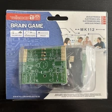 NEW Velleman MK112 Brain Game MiniKit Entry Level Soldering Practice 
