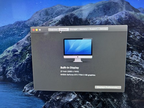 Apple iMac 27" Desktop 3.2GHz Quad Core i7 - 32GB - 3TB HD Excellent Condition! - Afbeelding 4 van 7