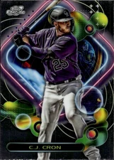 2023 Topps Cosmic Chrome #110 C.J. Cron Colorado Rockies