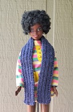 1/6 Scale Barbie Hand Knitted Scarf