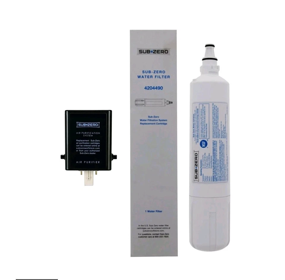 Sub-Zero 4204490 Water Filter and Air Cartridge-7042798 Combo Pack