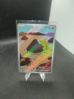 Pokemon Larvitar 203/197 Obsidian Flames Near Mint German