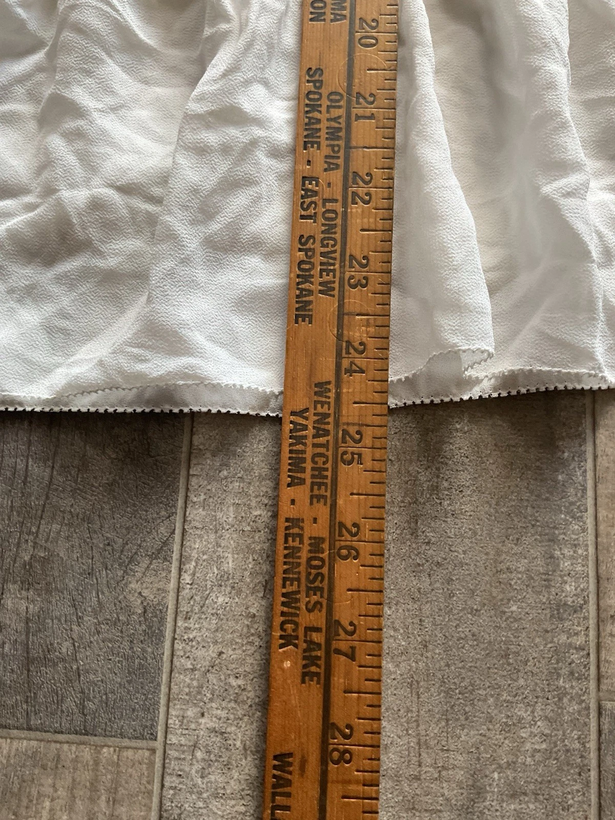 OFF WHITE Wilfred Vestito Bambola Donna Bambino Manica Lunga Mini Taglia Large