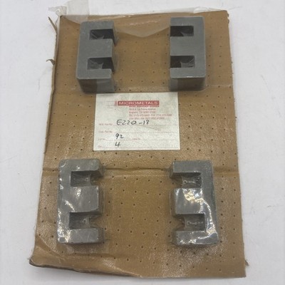 Lot Of 4 Micrometals Inc. E220-18 Iron Powder Cores