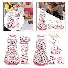 Chef Clothing Set Kids Cooking Baking Set Kitchen Playset Early Learning