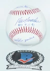 KENT MERCKER, WOHLERS, PENA Signed 9/11/91 NO HITTER Baseball Beckett COA W931