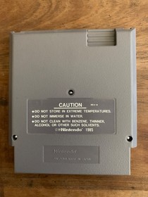 Bill Elliott's NASCAR Challenge Nintendo NES Game Authentic - No Instructions