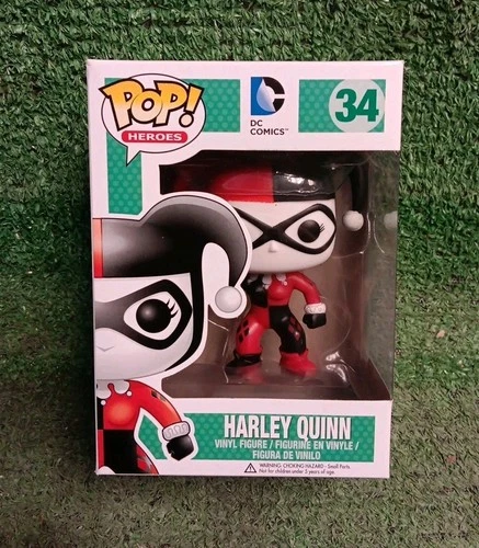 Funko Pop! Vinyl: DC Universe - Harley Quinn #34 Vaulted Wave 1 DC - Brand New