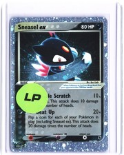 Sneasel ex Holo Ultra Rare EX Ruby and Sapphire 103/109 LP on eBay