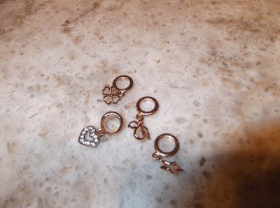 Jennifer Lopez Endless Jewelry Collection Vintage 925 Sterling Charm Lot