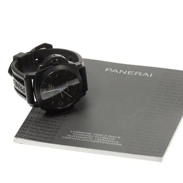 Panerai — Officine Panerai Luminor 1950 Chrono Monopulsante 8 Days GMT PAM00580 #C1835