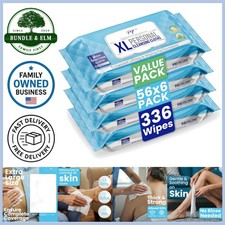 Adult Wipes Aloe Thick Large Disposable Personal Hygiene Cleaning Cloths