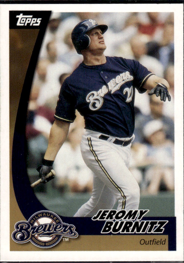 Jeromy Burnitz 2002 Topps Post Cereal Milwaukee Brewers #23