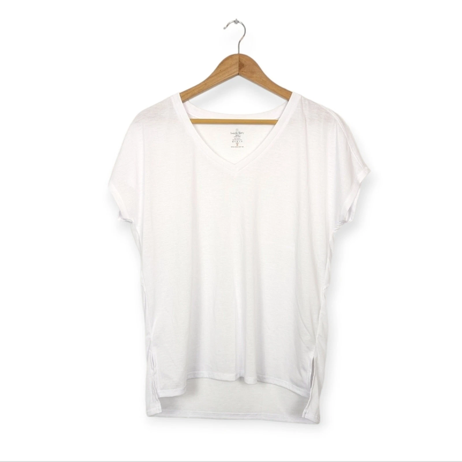 sweaty-betty boyfriend v-neck workout shirt