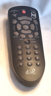 DISH Network TV Remote 160948 Battery Operated Wireless
