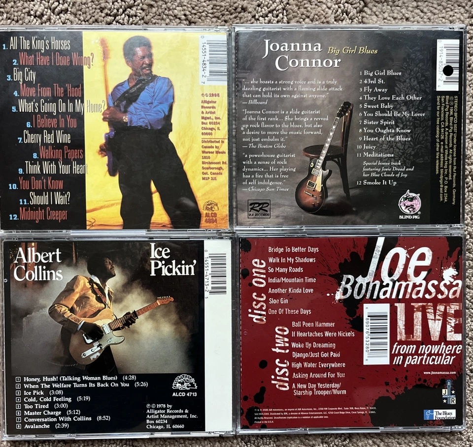 Lot of 25 Great Blues CDs: Waters/Wolf/Collins/Bonamassa/Allison/Scaggs + Cond. Foto 3 de 4