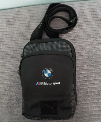 BMW Motorsport Puma Crossbody Bag Mini Messenger Black