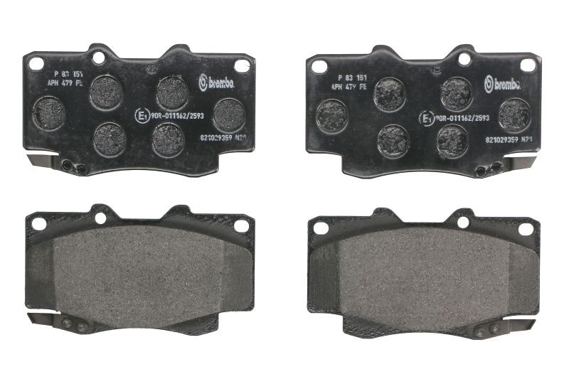 Fits BREMBO P 83 151 Brake Pad Set, disc brake P 83 151 Brake pads se ⭐UK Stock⭐