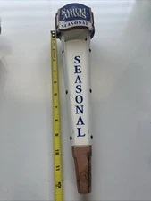 Samual Adams Seasonal 3 Sided Beer Bar Tap Handle 13" Collectible Advertising
