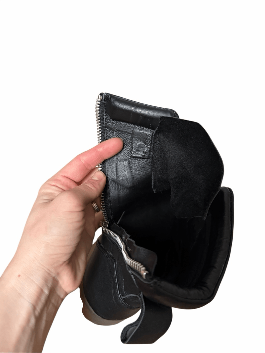 Rick Owens Boots Dirt Pentagram Tractor Leather 42 | eBay display picture 3