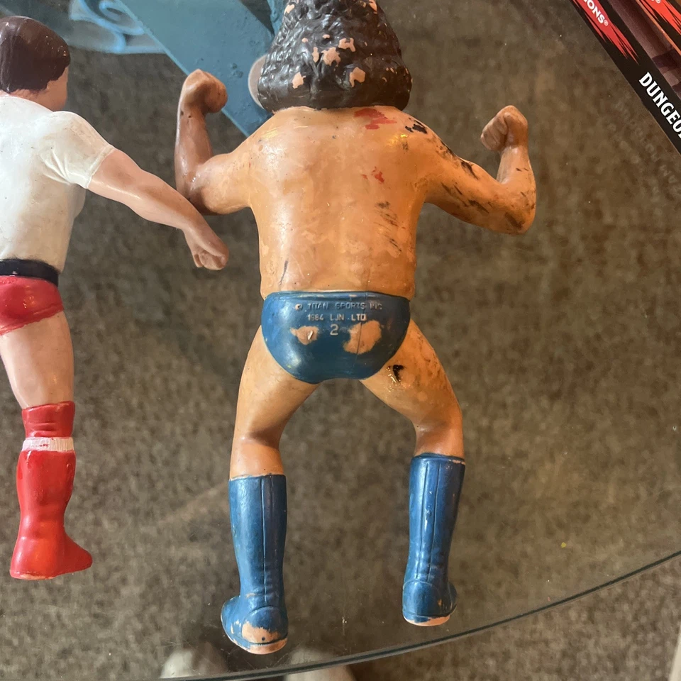 Figuras de acción de superestrellas de lucha libre de la WWF de los años 80 Foto 4 de 4