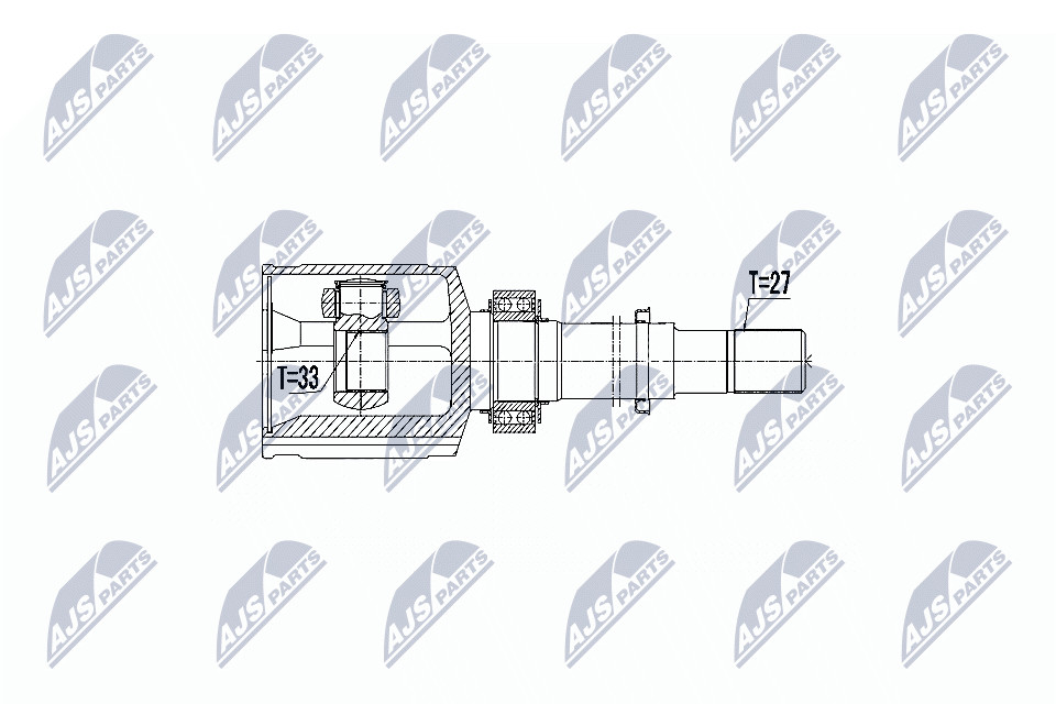 N.T.Y. NPW-NS-058.NTY Joint Kit, drive shaft for NISSAN