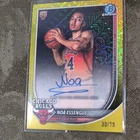 2025-26 Bowman Chrome Noa Essengue Gold Autograph Rookie /75