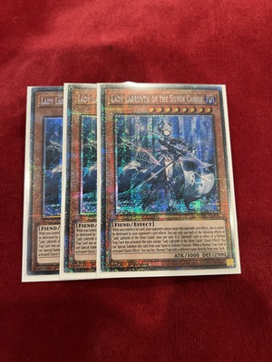 #ad Yu Gi Oh Lady Labrynth Of The Silver Castle DABL EN030 Starlight Rare EURO x1 $119.99
