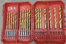 Milwaukee Tool 48-89-4672 29 Pc. SAE Shockwave Impact Duty Red Helix Titanium