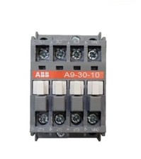 CONTATTORE TELERUTTORE TRIFASE + AUSILIARIO ABB A9-30-10 BOBINA 110V AC MODULARE