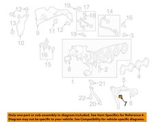 MERCEDES OEM 12-15 C250 Turbocharger Components-Turbocharger Nut 0049907250