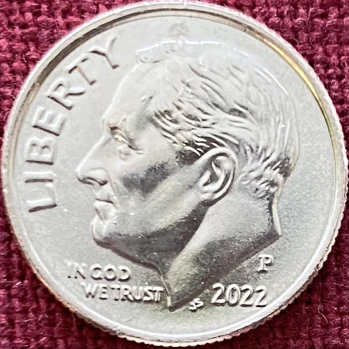 2022-P Roosevelt Dime BU From OBW