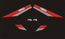 Yamaha DT175 MX 1980 Decal Kit
