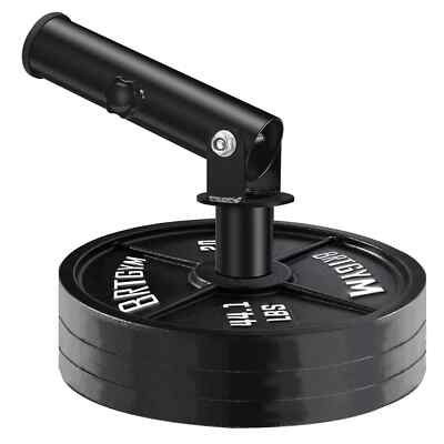 BRTGYM T Bar Row Landmine Attachment for 2'' Olympic Bars, Heavy-Duty 360° Swivel