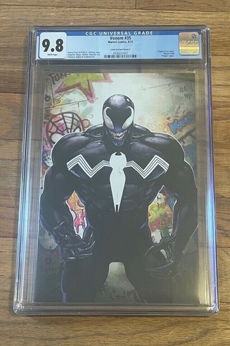 VENOM #35/#200 The SHAPE Beneath Clayton CRAIN Variant VIRGIN Graffit CGC 9.8 NM