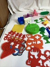 Vintage Mc Donald Plastic Toy Lot Over 30 Pieces