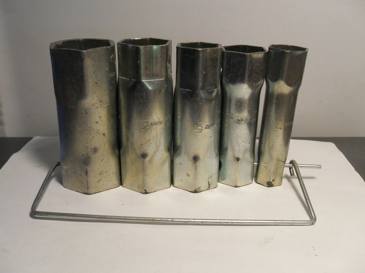 VINTAGE SAE 5 Piece Double End Tubular Socket, 6 Point JAPAN | eBay