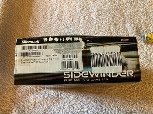 Microsoft Sidewinder Plug And Play Game Pad Controller For Pc - Boxed - Picture 15 of 16