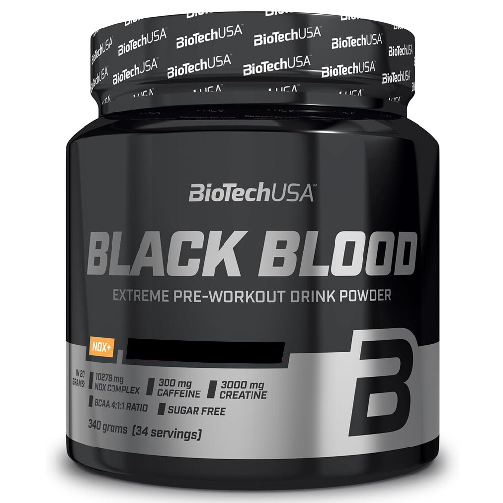 BIOTECH USA BLACK BLOOD NOX+ 340 GR Arancia Rossa