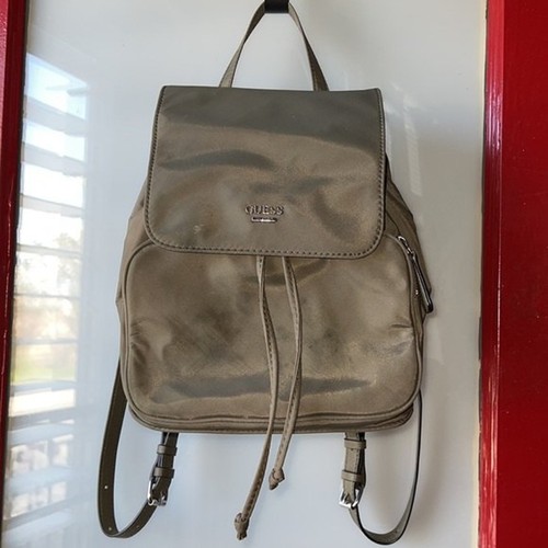 GUESS olive green backpack | eBay
