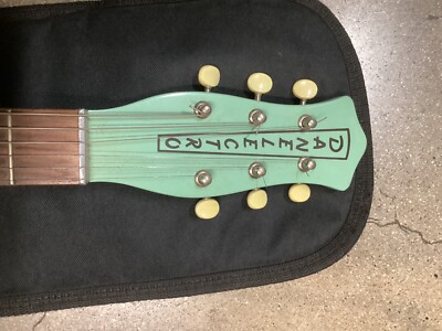 Danelectro 56'Reissue U2 AQUA 6 String Burst Electric Acoustic