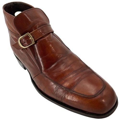 Florsheim Belfast Leather Boots Mens 11.5 Brown Zip | eBay