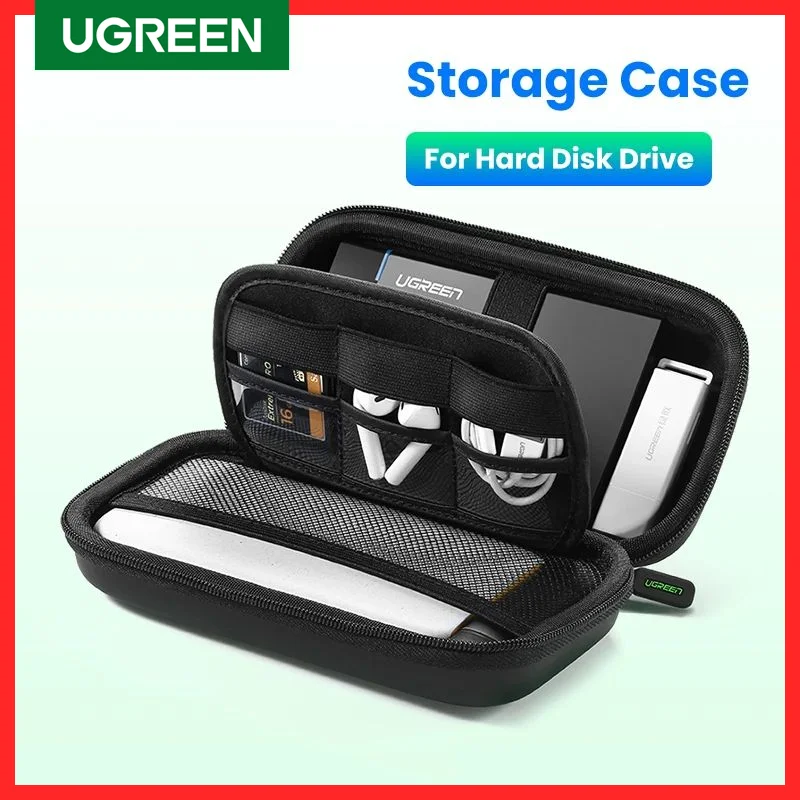 UGREEN Hard Disk Drive Case for 2.5 Inch External Hard Drive Portable HDD SSD-image